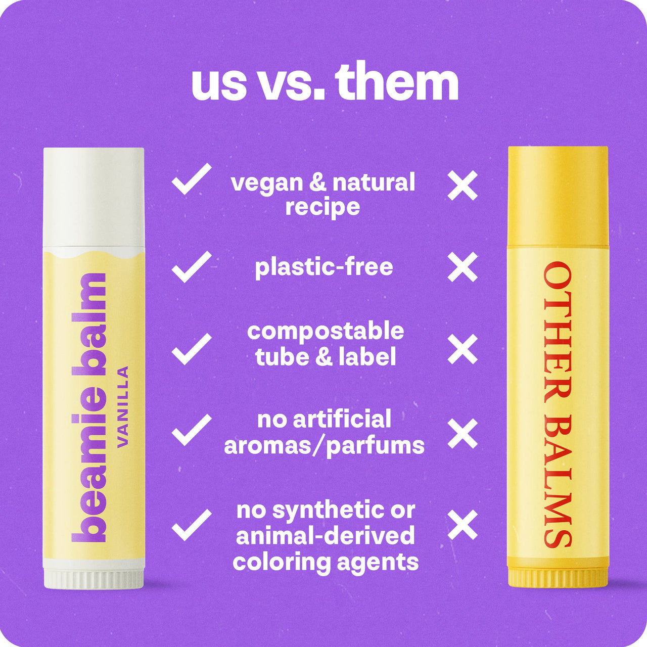 Vegan Lip Balm  |  Vanilla