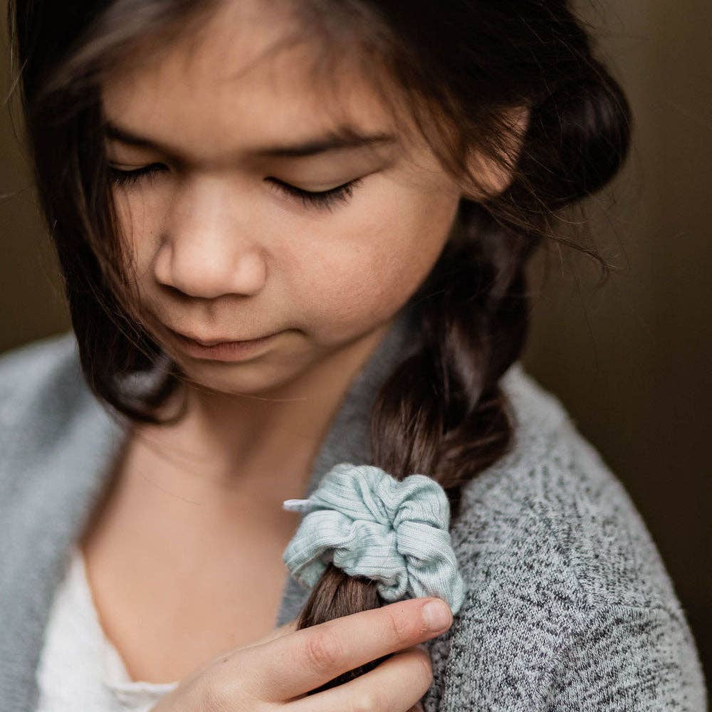 MINI Scrunchie - Brown Boho