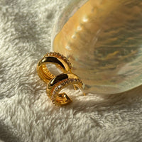 Thumbnail for Lisa Hoop Earrings  |  Gold