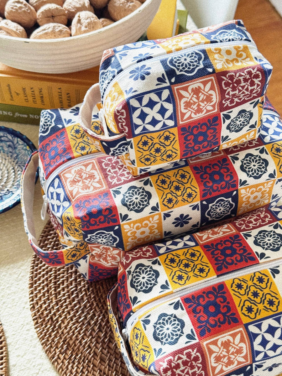 Makeup Bag  |  Barcelona  |  Medium