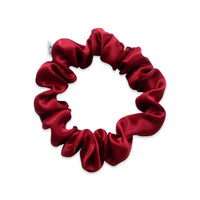 Thumbnail for 100% Silk Scrunchie  |  Cherry  |  Mini