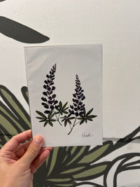 Thumbnail for Arctic Lupines - Artwork by Charlotte Heffelfinger