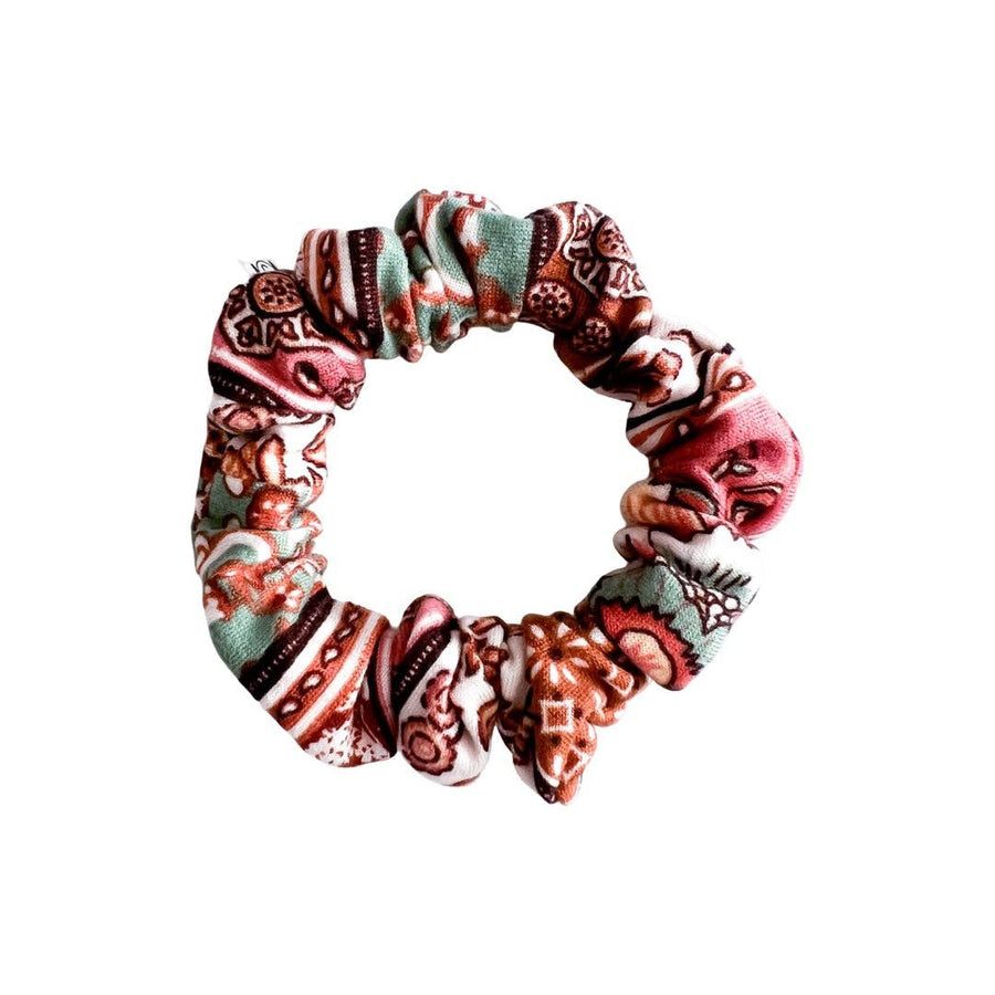 MINI Scrunchie - Brown Boho
