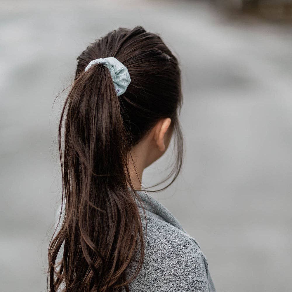 MINI Scrunchie - Emerald Floral