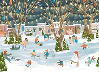 Thumbnail for Neighbourhood Rink  |  250-Piece Puzzle