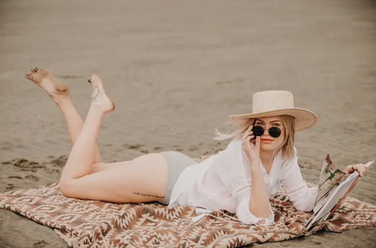 Tofino Beach Blanket - Sandy