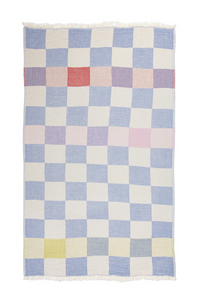 Thumbnail for Beckon Muslin Turkish Towel  |  Blue Mix