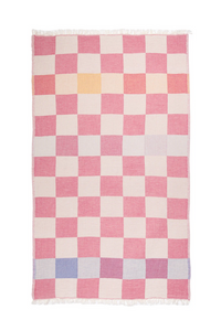 Thumbnail for Beckon Muslin Turkish Towel  |  Pink Mix