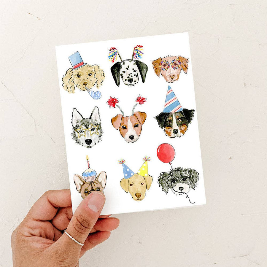 Birthday Dogs  |  Greeting Card