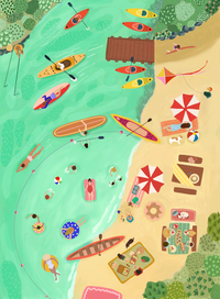 Thumbnail for Lake Day  |  250-Piece Puzzle