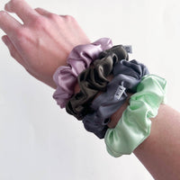 Thumbnail for 100% Silk Scrunchie  |  Mint  |  Mini