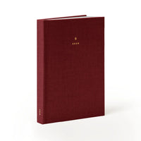 Thumbnail for 2026 A5 Minimalist Horizontal Planner - Scarlet Oak