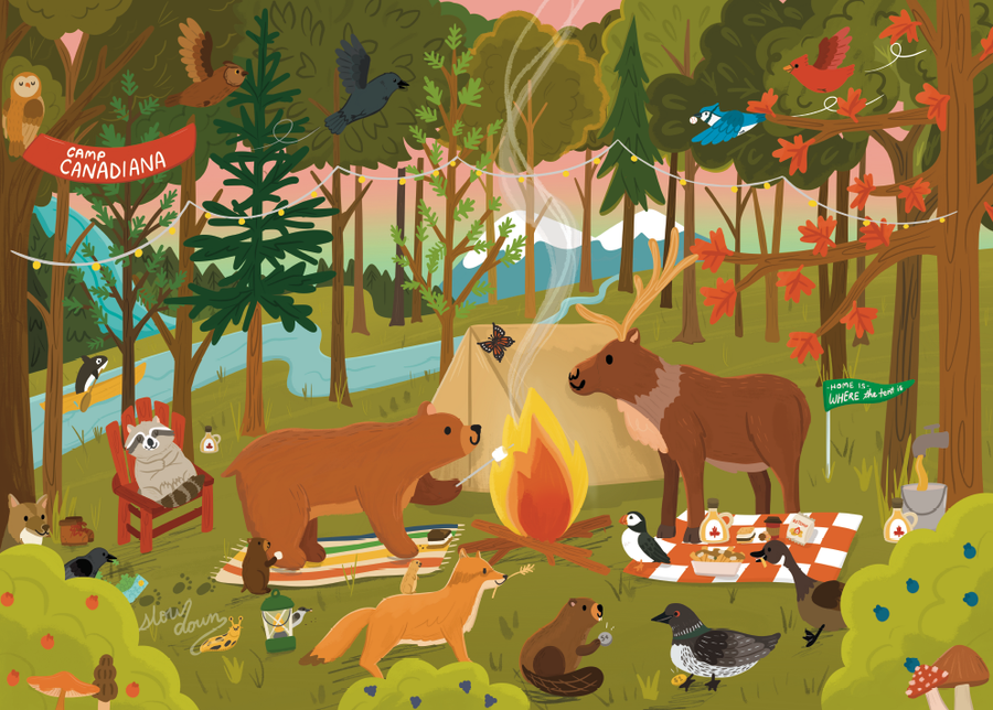 Camp Canadiana | 250-Piece Puzzle