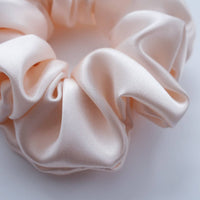 Thumbnail for 100% Silk Ivory Scrunchie