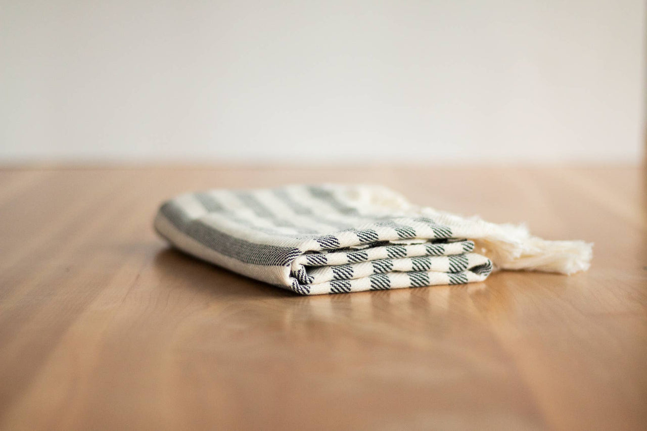 Hand Towel: Abyss Stripe