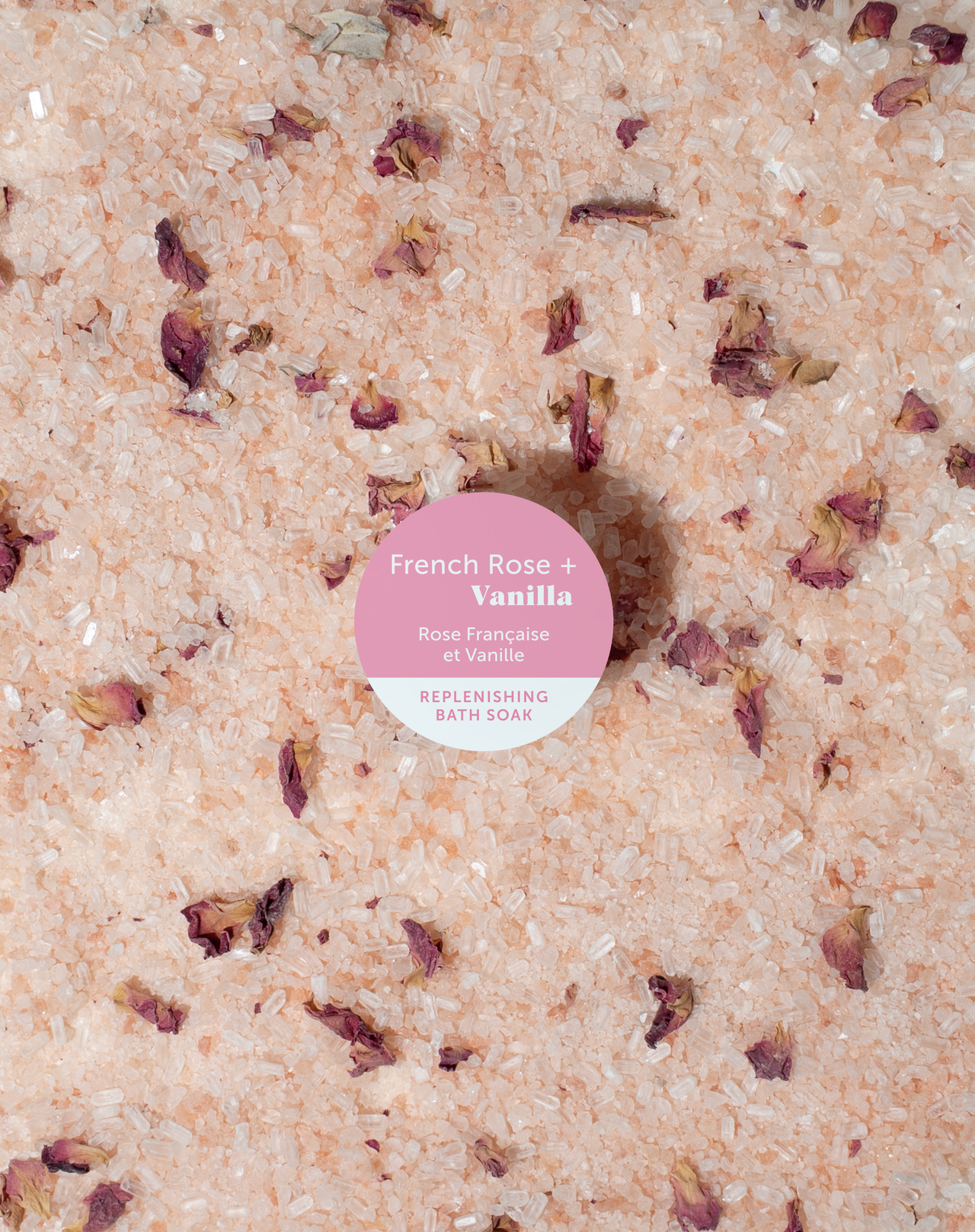 Bath Soak  |  French Rose + Vanilla  |  Mini