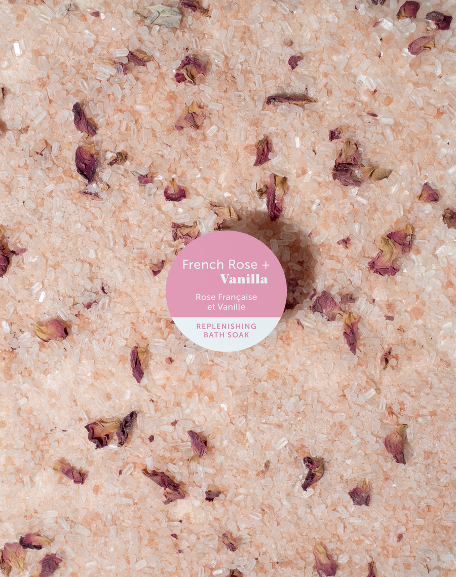 Bath Soak  |  French Rose + Vanilla  |  Mini