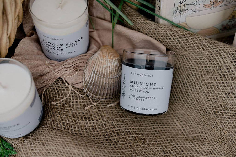 Midnight Scented Soy Candle