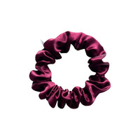 Thumbnail for 100% Silk Scrunchie  |  Wine  |  Mini