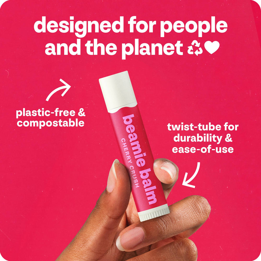 Vegan Lip Balm  |  Cherry Crush