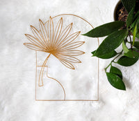 Thumbnail for Palm Leaf Suncatcher Sticker