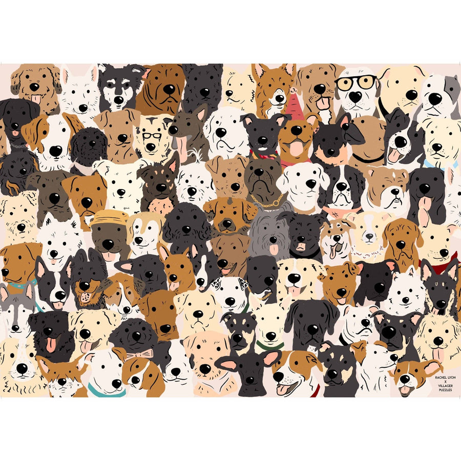 Rescue Dogs 1000-Piece Puzzle