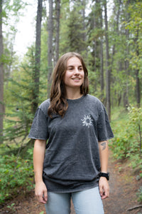 Thumbnail for Men's Stonewash Tee  |  Black  |  It's their land, too
