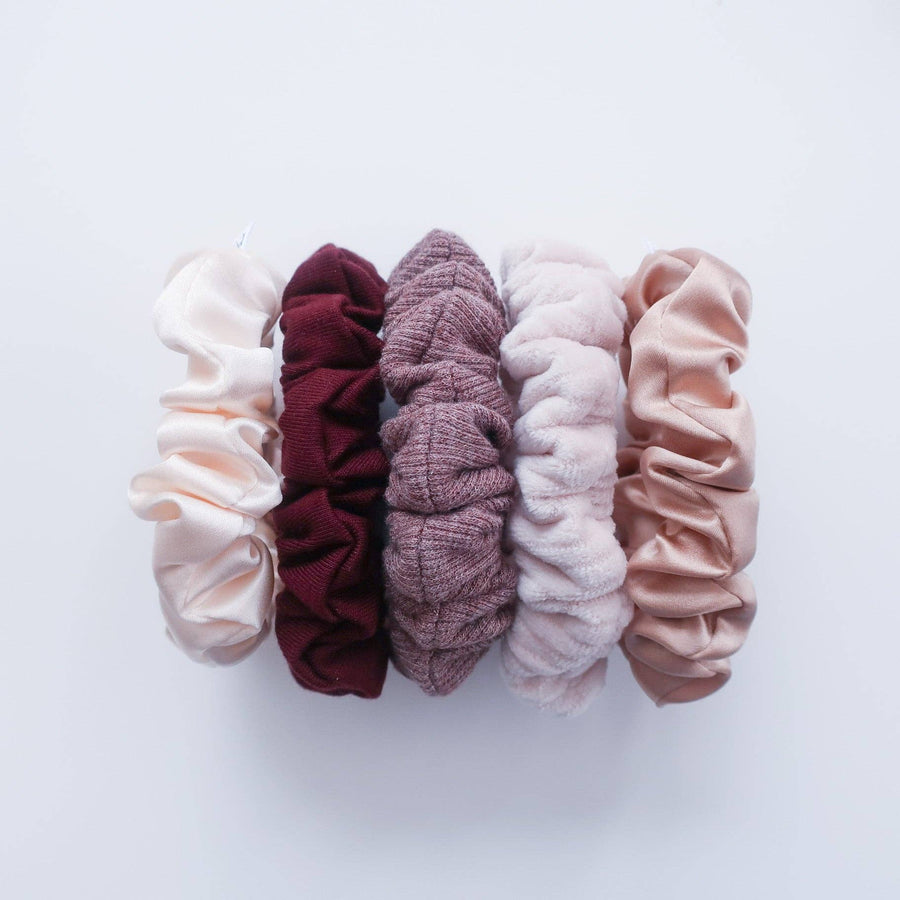 100% Silk Ginger Scrunchie MINI