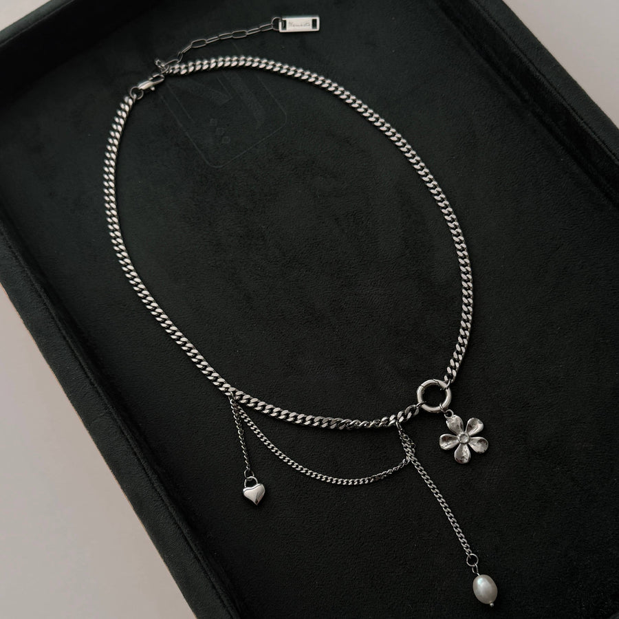 Willow Necklace- Silver