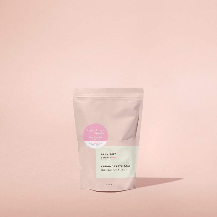 Bath Soak  |  French Rose + Vanilla  |  Mini