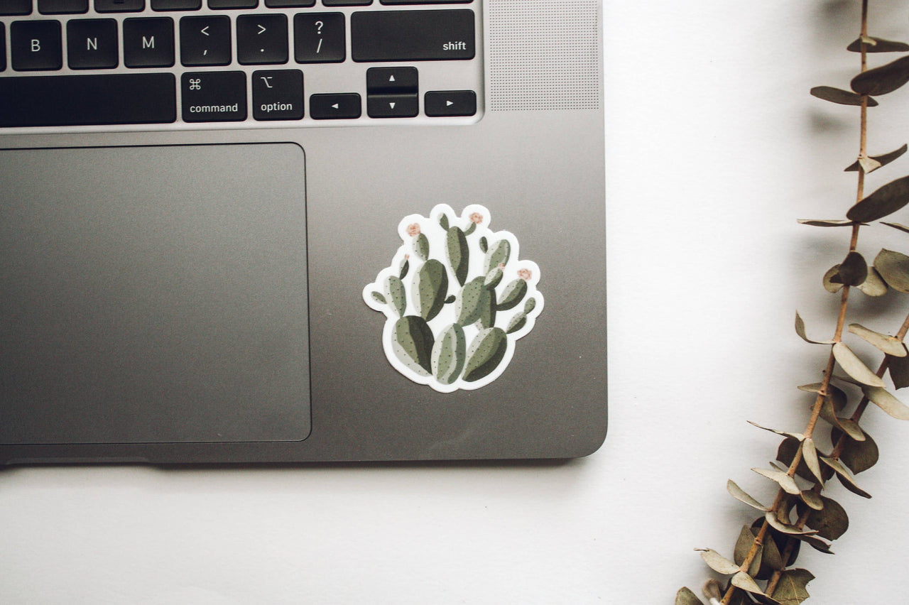 Prickly Pear Cactus Sticker