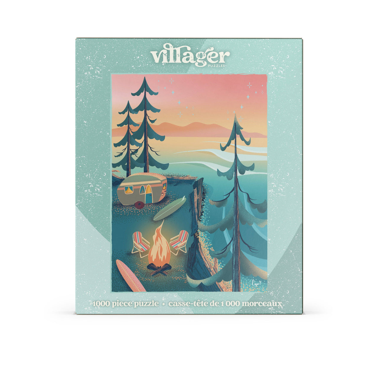 Coastal Camping 1000-Piece Puzzle