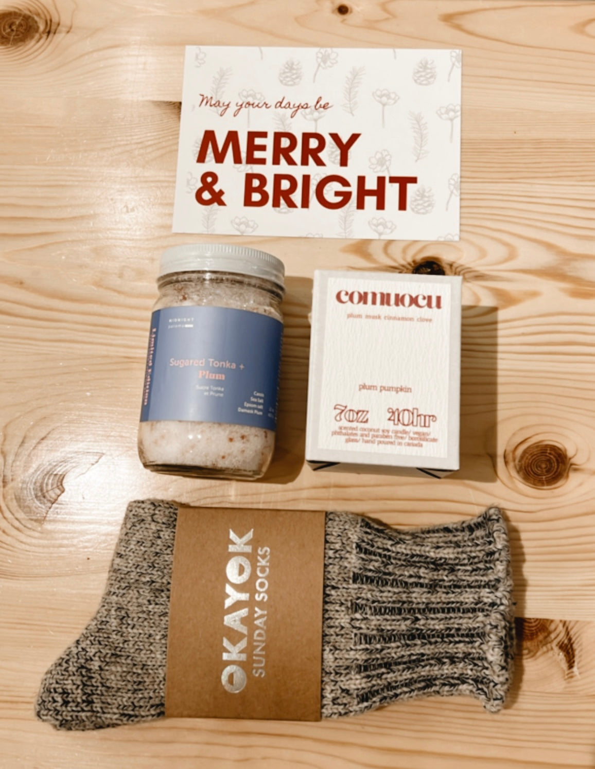 Cozy Holiday Bundle Box - Grey