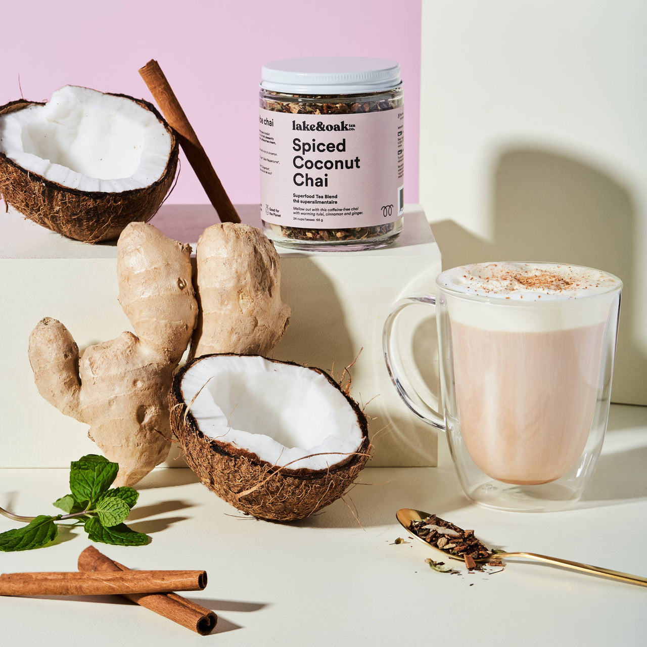 Spiced Coconut Chai  |  Superfood Tea Blend