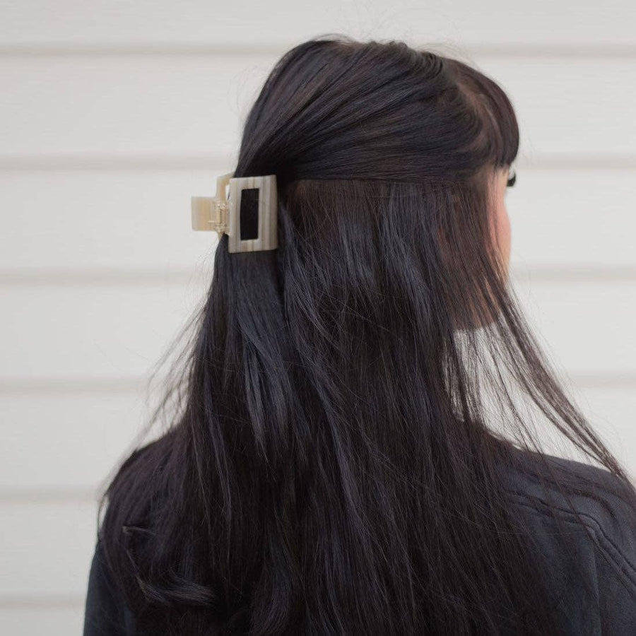 Ecofriendly Claw Clip Mocha Chip - MINI