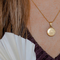 Thumbnail for Soleil aka Sun Necklace- Gold