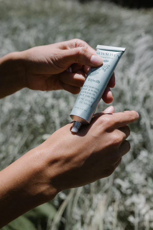 Face Cream  |  Téýwilh Sweetgrass, Sage & Rose Geranium