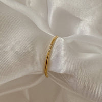 Thumbnail for Three Stone Ring  |  Gold  |  6