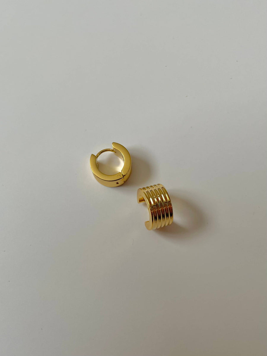 Honey Huggie Hoop 2.0  |  Gold