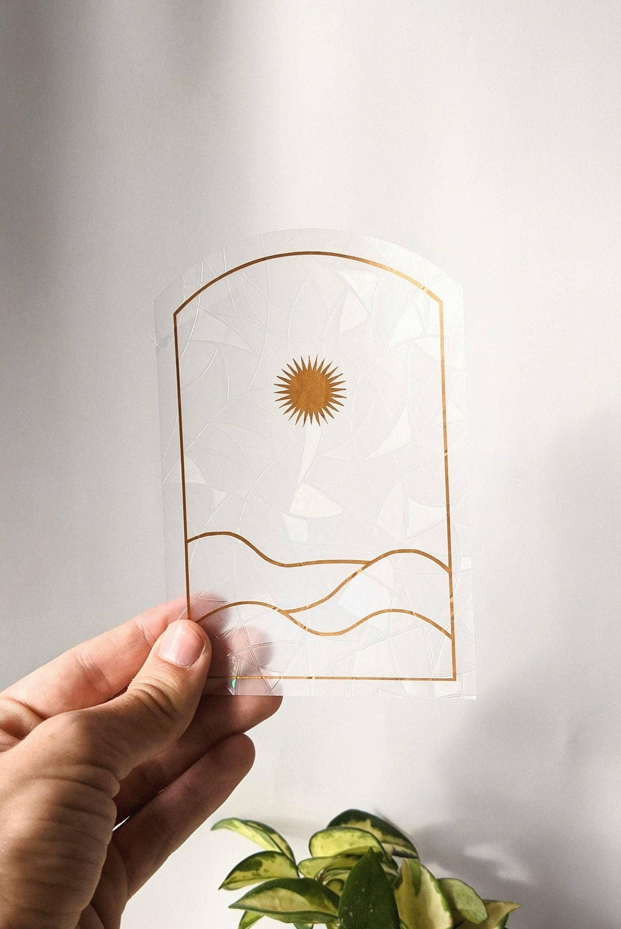 Sunset Suncatcher Sticker