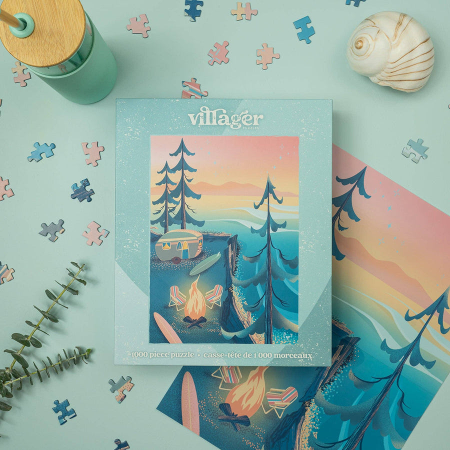 Coastal Camping 1000-Piece Puzzle