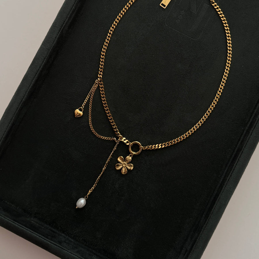 Willow Necklace- Gold