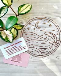 Thumbnail for Ocean Waves Suncatcher Sticker