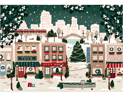 Small Town Holiday  |  500-Piece Puzzle