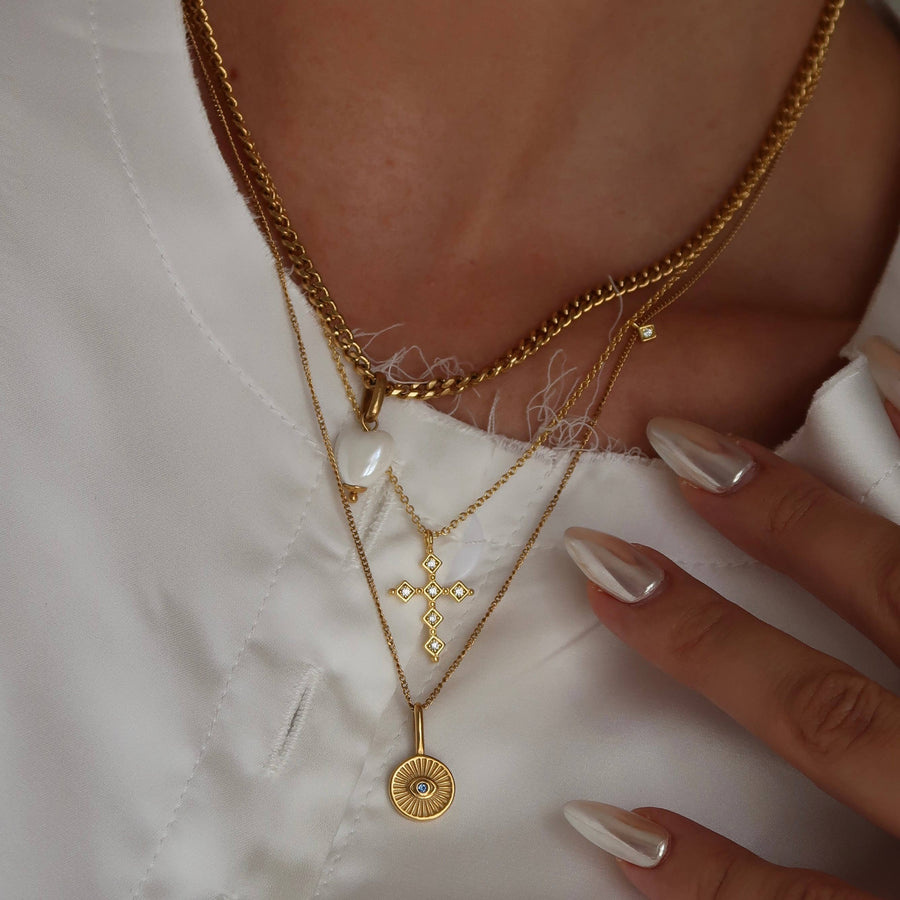 Evil Eye 2.0 Necklace  |  Silver