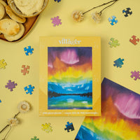 Thumbnail for Rainbow Northern Lights 500-Piece Puzzle