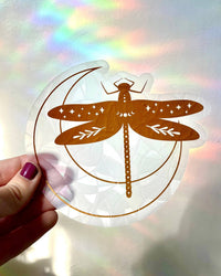 Thumbnail for Dragonfly Suncatcher Sticker