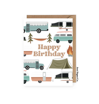 Thumbnail for Happy Birthday Camper Card