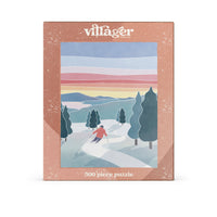 Thumbnail for Sunset Ski  |  500-Piece Puzzle
