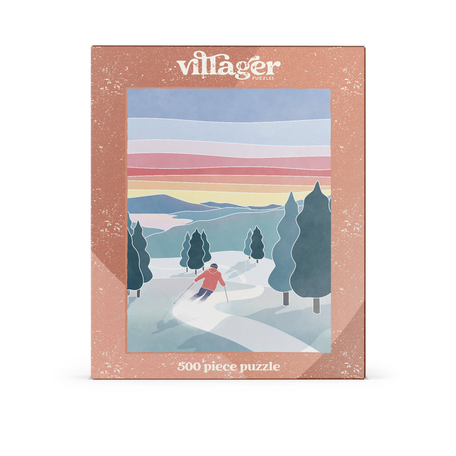 Sunset Ski  |  500-Piece Puzzle